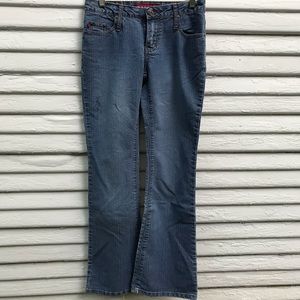 Vintage Zana Di distressed boot-cut jeans size 1